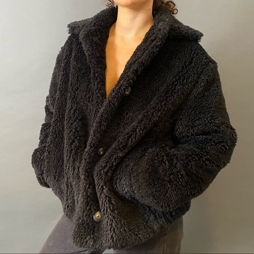 VINCE fluffy jacket! Amazing quality!